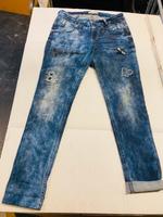 Tredy Jeans , Stretch, 38, schönes blau mit Glitzer +Aplikationen Niedersachsen - Bockenem Vorschau