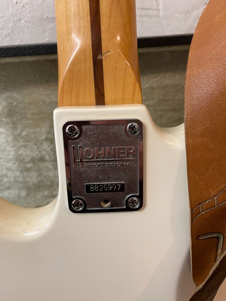 Hohner Professional PJ Bass Bassgitarre 1988 vintage weiß in Kiel