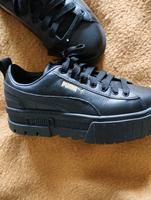 Puma Mayze Classic Sneaker Leder schwarz Gr. 37,5 Top Zustand Nordrhein-Westfalen - Wermelskirchen Vorschau