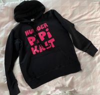 Hoodie „Hunger Pipi Kalt“ schwarz pink Größe S Nordrhein-Westfalen - Hückelhoven Vorschau