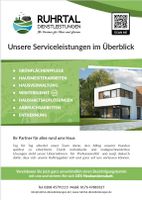 Dienstleistungen rund ums Haus für privat & Gewerbetreibende NRW Nordrhein-Westfalen - Mülheim (Ruhr) Vorschau