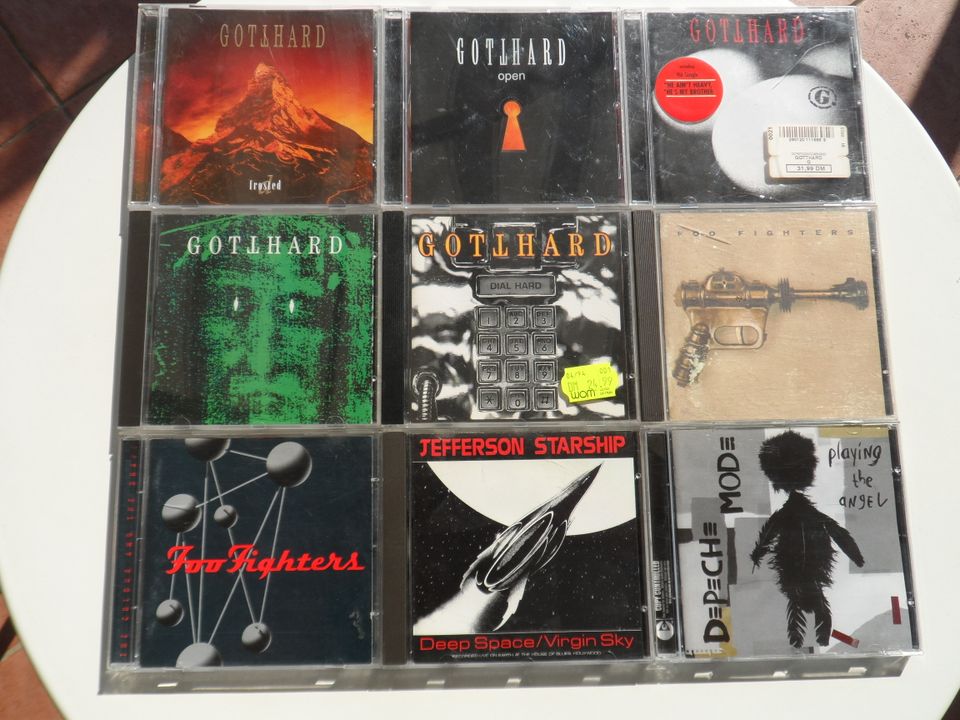 (12) 108 Rock CD`s Van Halen, Gotthard, Eagles, Fleetwood Mac in Ludwigshafen