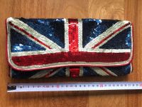 Accessorize Clutch UK Flagge Pailetten Frankfurt am Main - Ostend Vorschau