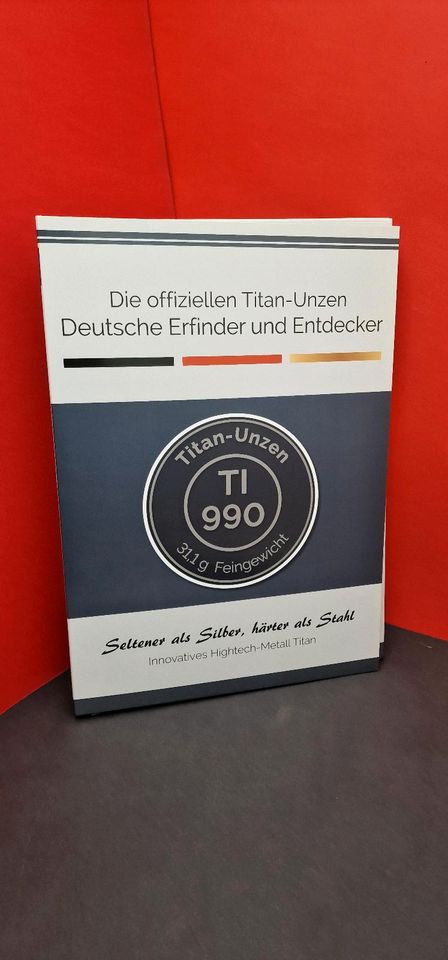 12 TITAN UNZEN 990/1000  31.1 GR.  COLLECTION in Bad Schönborn