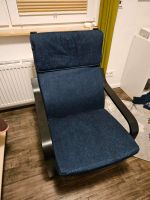 2x IKEA Wippstuhl Sessel mit Jeansstoffbezüge Nordrhein-Westfalen - Marsberg Vorschau