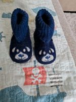 Baby Hausschuhe Schuhe aus Wolle Sterntaler Gr 19-20 Blau Baden-Württemberg - Karlsruhe Vorschau