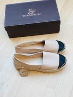 NEU Macarena Two-Tone Espadrilles – Nude Schwarz– Größe 38 Eimsbüttel - Hamburg Rotherbaum Vorschau