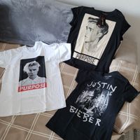 3 Justin Bieber T-Shirts 2x L und 1x XL - NEU! Brandenburg - Teltow Vorschau