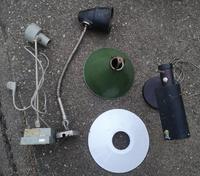 Alte Lampen Lampenschirm Tischlampe Bürolampe Lampe Leuchte DDR Sachsen - Doberschau Vorschau