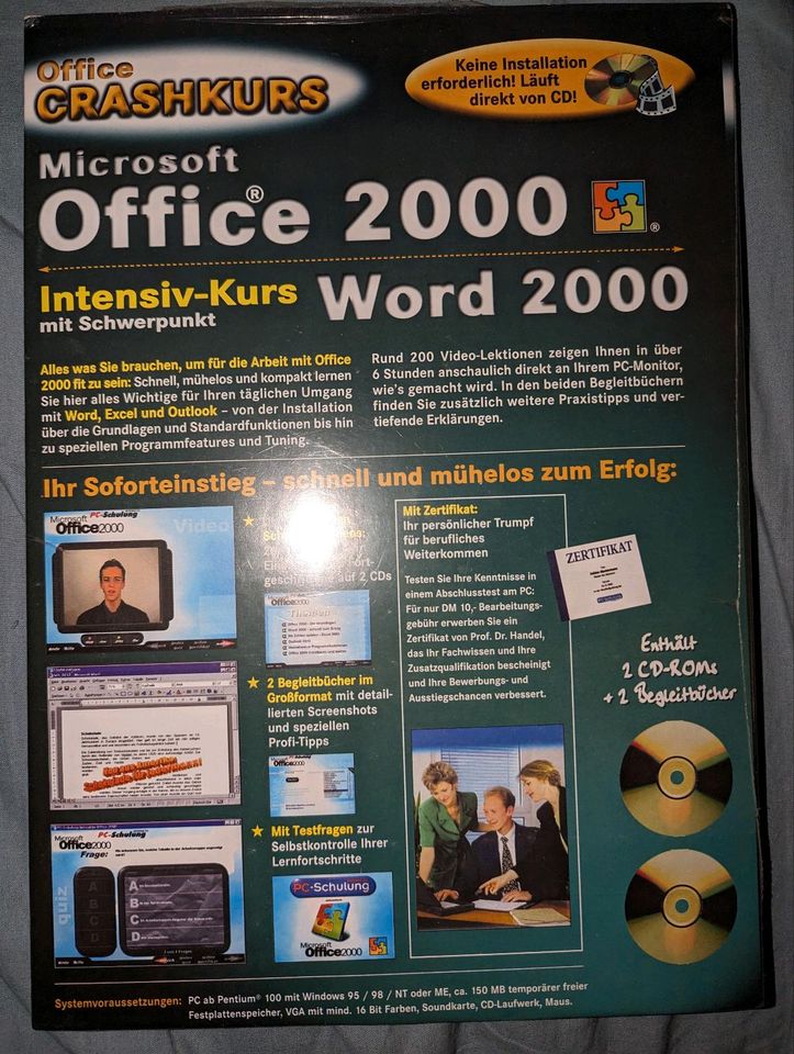 OVP Microsoft Office 2000 Word Intensiv-Kurs Crash-kurs Windows in Berlin