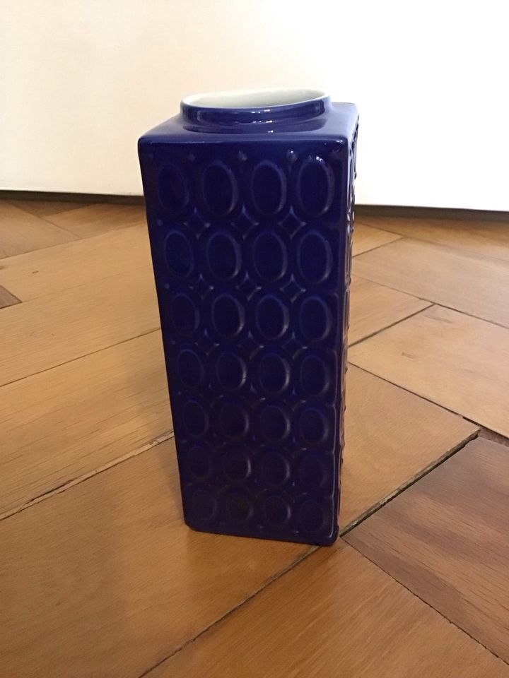 Seltmann Weiden Vase 50er 60er 70er Vintage Royal Blau in Stuttgart