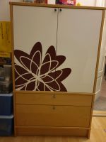 Ikea Schrank, Kleiderschrank mit Blumenmotiv 85x43×135cm Brandenburg - Finsterwalde Vorschau