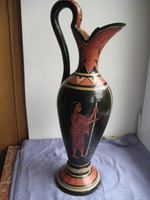 antik griechisch bemalter Keramikkrug, Vase, 46 cm, top Zustand Kr. Passau - Passau Vorschau