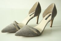 Zara Pumps grau Glitzersteine Gr.39 Absatzhöhe ca.8cm 1x getragen Bayern - Pullach im Isartal Vorschau