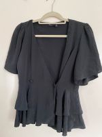 Schwarze peplum Bluse mit Knöpfen Bayern - Bayreuth Vorschau