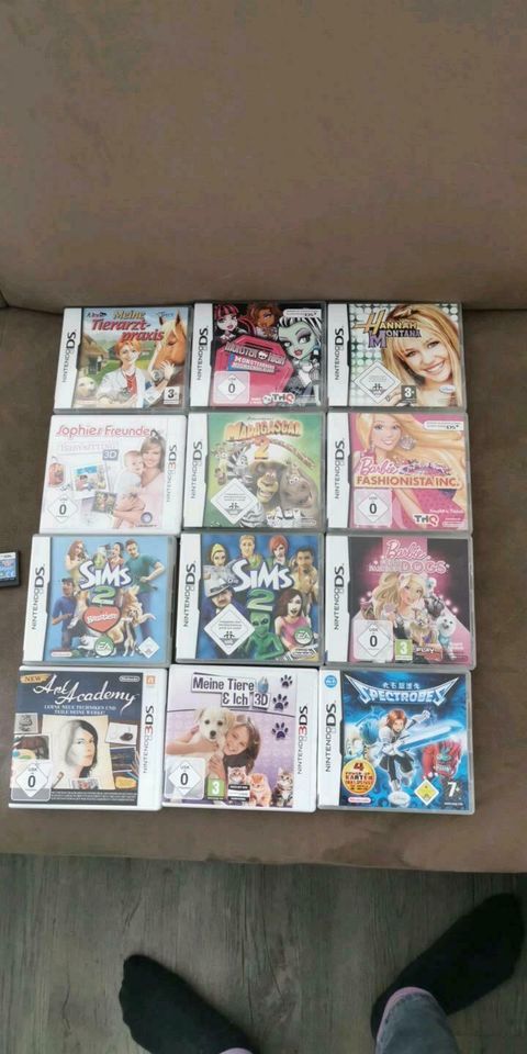 Nintendo DS 2, DS Spiele, 3 DS, je. Spiel 5 € in Lünen