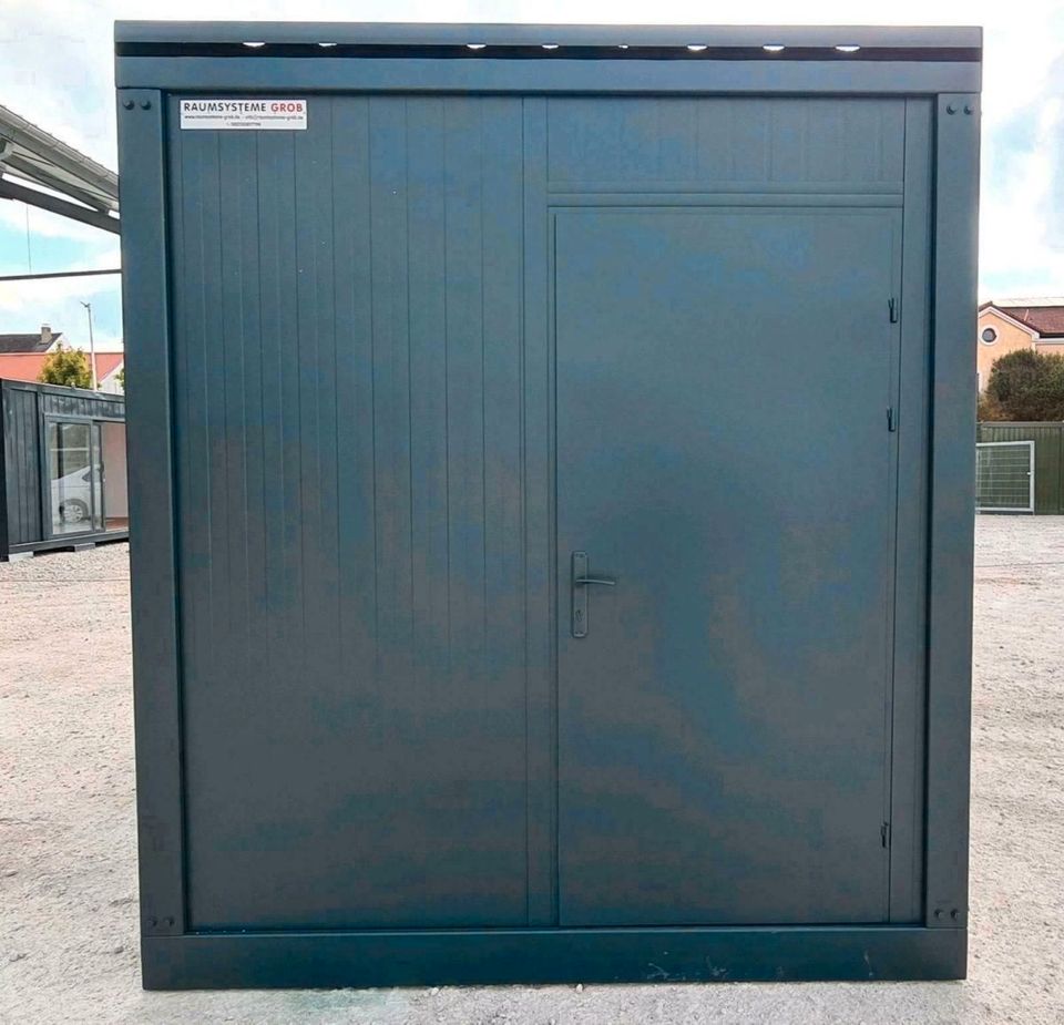 Verfügbar in Regensburg - Container zum Arbeiten Leben & Wohnen - Ausgebauter Container - Vollausgestattet Sicher Trocken Isoliert Modern Neu Hell Warm - Containerbüro Containerwohnung Wohncontainer in Regensburg