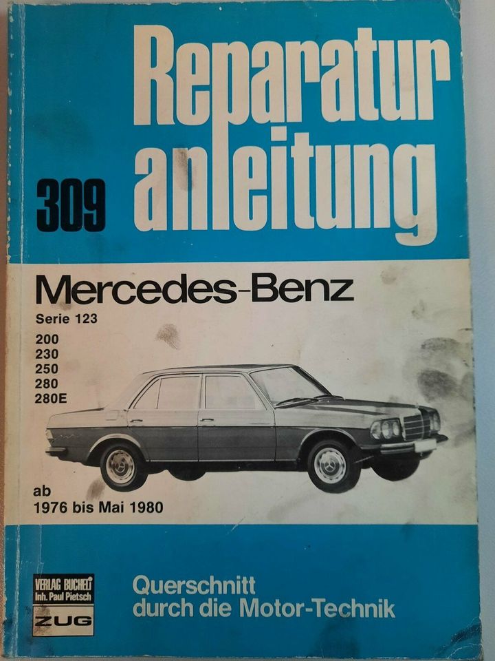 Reparaturhandbuch Mercedes-Benz, Serie 123 in Erlenbach