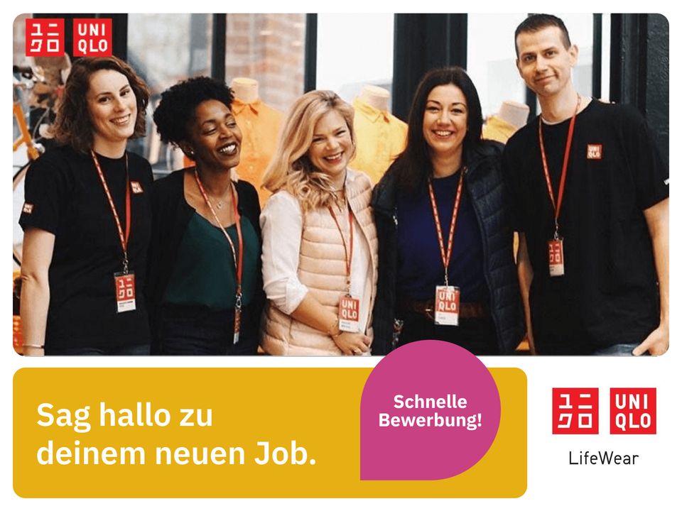 Verkäuferin / Sales Advisor (m/w/d) (UNIQLO) *13.66 - 14.71 EUR/Stunde* Studentenjob, Studenten Praktikum, Aushilfe in Berlin Verkaufsberater Verkaufsmitarbeiter Mitarbeiter im Einzelhandel in Berlin