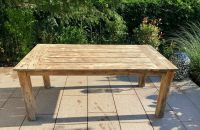 Teak Gartentisch massives Holz mit den Maßen 180 x 90 cm Düsseldorf - Angermund Vorschau