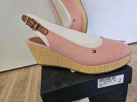 NEU 40 Tommy Hilfiger ICONIC ELBA Sandalette Keilabsatz Sandale Berlin - Marzahn Vorschau