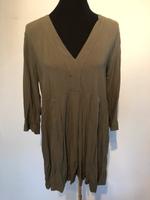lange olive farbene Bluse Gr. 36 H&M L.O.G.G. Bayern - Bürgstadt Vorschau