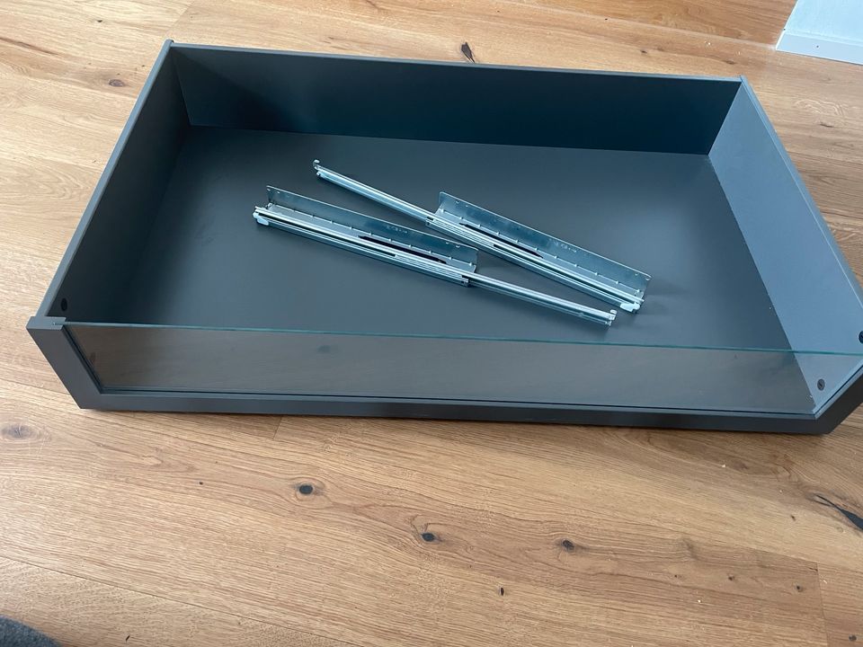 Schublade für PAX Schrank mit Glaseinsatz-REDUZIERT in Steinen