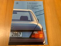 Mercedes W124 Prospekt 200D - 300D TURBO 4MATIC ab 1988 Top Bayern - Landshut Vorschau