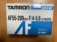Tamron Objektiv AF55-200 F/4 5.6 LD Macro für Canon, top Zustand Bayern - Tapfheim Vorschau