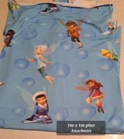 Jersey Stoff Tinkerbell hellblau Feen 1m x 1m plus Anschnitt Sachsen - Ottendorf-Okrilla Vorschau