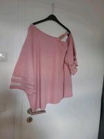 Shein Shirt Bluse altrosa mit open shoulder Gr. 4XL Niedersachsen - Westoverledingen Vorschau