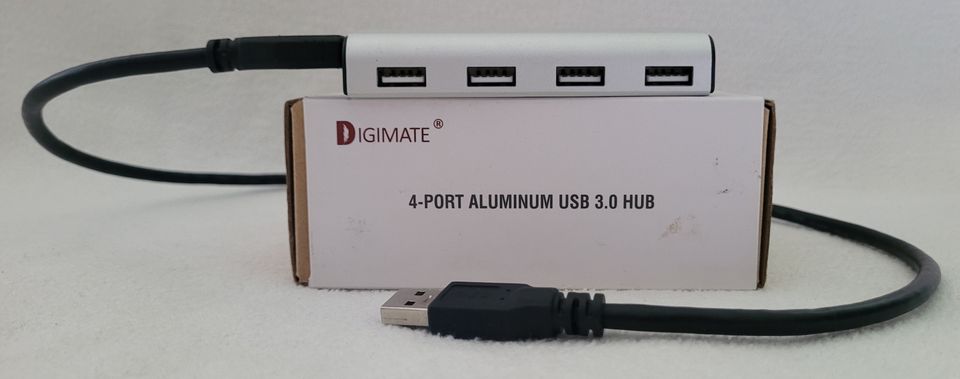 4-Port USB 3.0 Hub aus Aluminium von Digimate in Bamberg