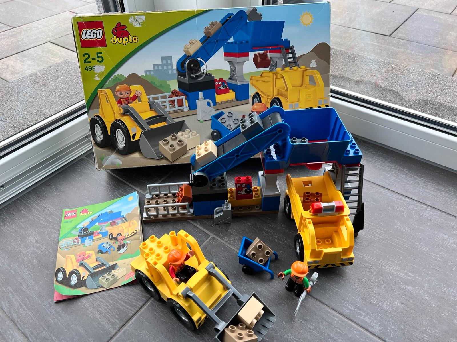 LEGO Duplo 4987 Ville GroBe Baustelle Set vollstandig und OVP in Hessen Flieden Lego Duplo gunstig kaufen gebraucht oder neu kleinanzeigen