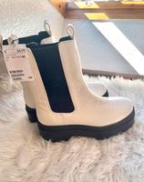 Stiefel Boots weiß beige neu Bayern - Reichenberg Vorschau