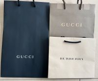 Designer 3 Papiertaschen Gucci Burberry Hermes Louis Tiffany Baden-Württemberg - Sinsheim Vorschau