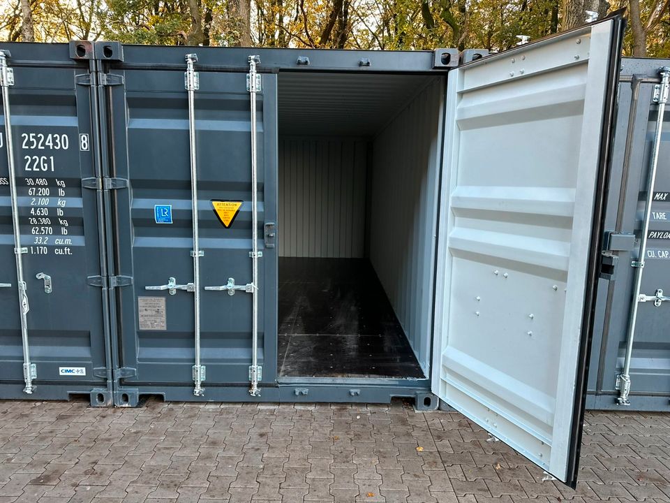 **Vermietung von 15 Stück - 20 Fuß Lagercontainer - Brandneu** in Vechta