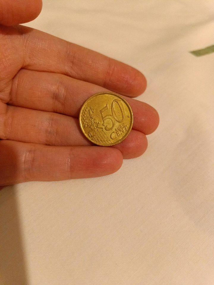 Seltene 50ct Münze in Hamburg