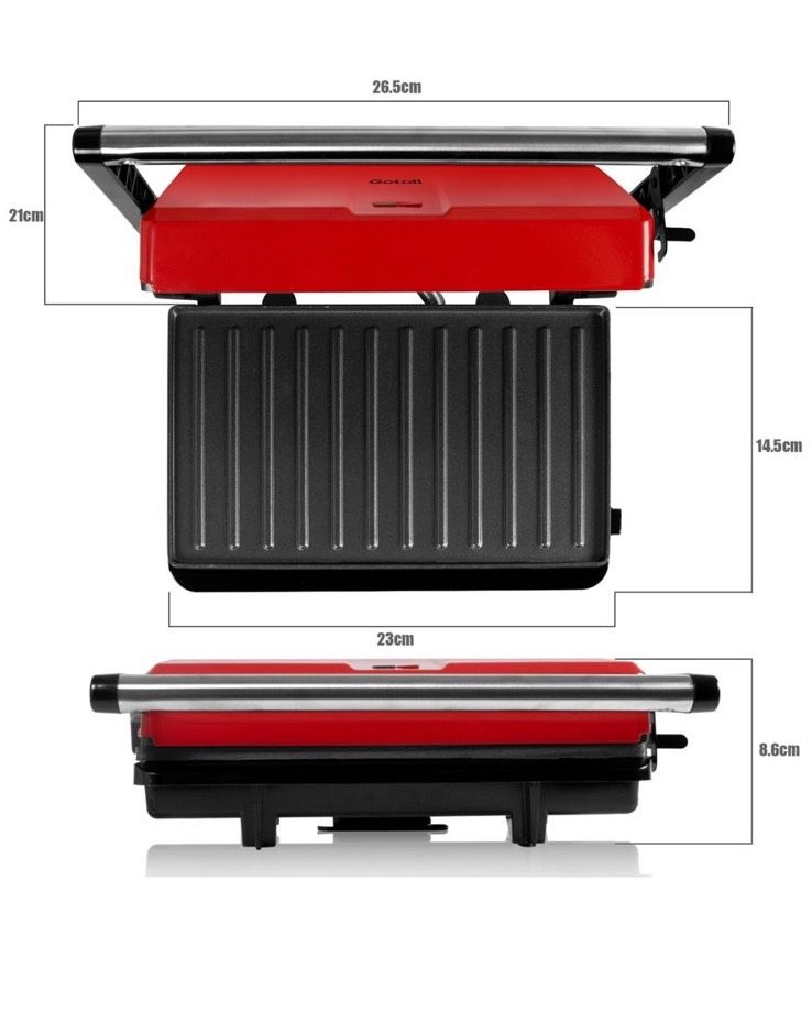 Gotoll Kontaktgrill GL311, 750 W in Bochum