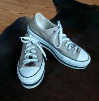 CONVERSE Plateau-Sneaker Chucks, 40/41, beige/taupe Bayern - Riedenburg Vorschau