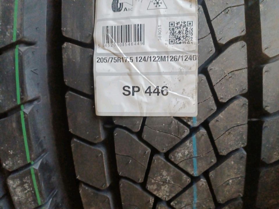 205/75 R17,5 124/122M126/124G Dunlop LKW Reifen Export in Lohne (Oldenburg)