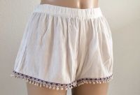 HUNKEMÖLLER SHORTS S 36 weiß vintage y2k Retro schlafen chillen Baden-Württemberg - Aichtal Vorschau