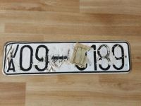 Altes DDR NVA Auto Nummernschild Militär Kiel - Steenbek-Projensdorf Vorschau