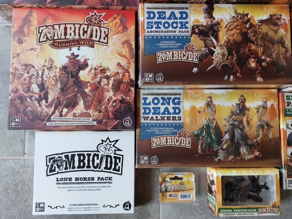 Zombicide Undead or Alive - Full Steam Pledge Kickstarter - NEU in Bad Münstereifel