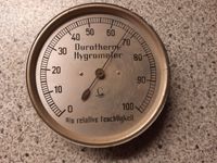 Lufft Durotherm Hygrometer, alt, Durchmesser 10 cm Bayern - Kaufbeuren Vorschau