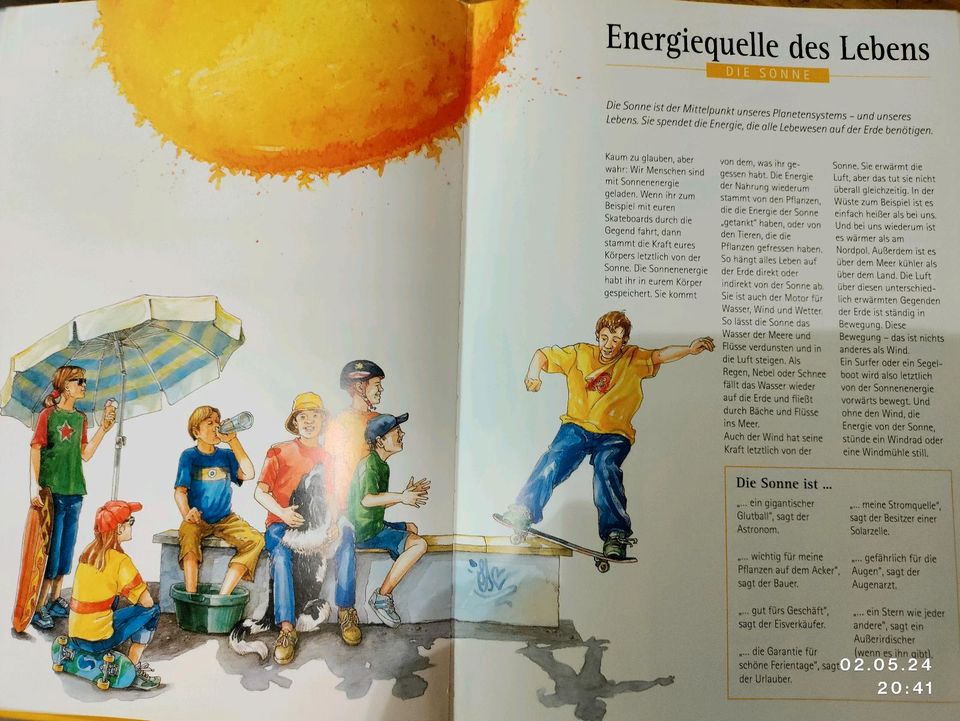 Kinderbuch "Was dreht sich da in Wind und Wasser"für 3€ in Leipzig