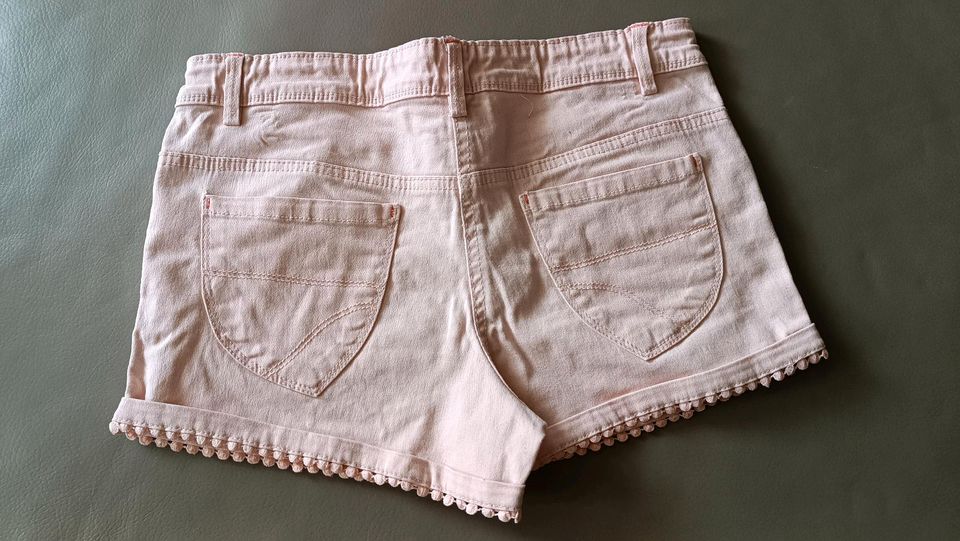 Yigga Jeans Shorts apricot Gr. 164 Jeansshorts kurze Hose in Raschau-Markersbach