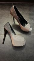 High Heels Schwarz/ Silber Glitzer Nordrhein-Westfalen - Herford Vorschau