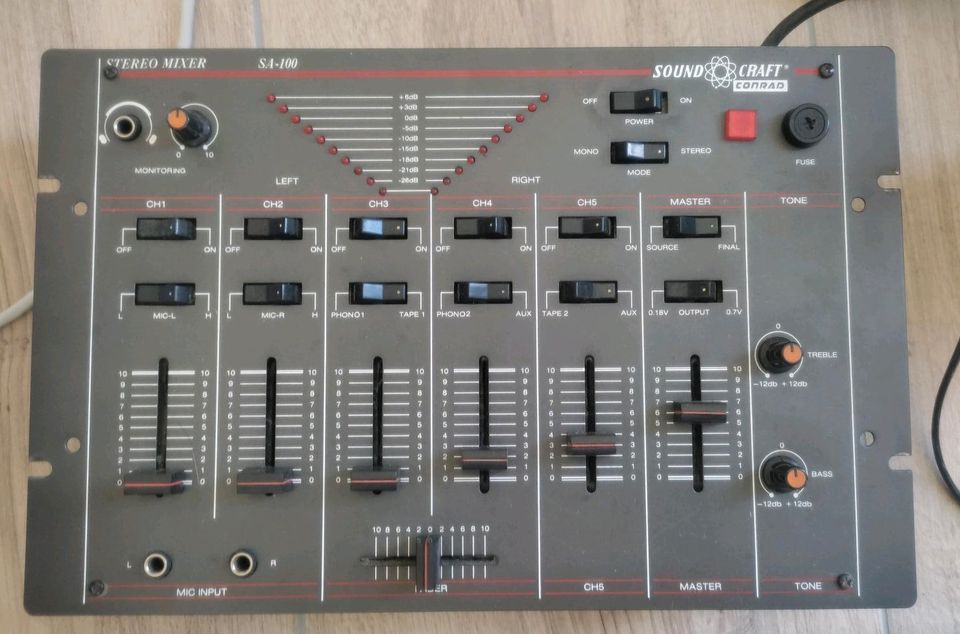 Soundcraft Stereo Mixer SA 100 in Roxheim
