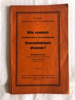 Deutsche Handwerks-und Gewerbebücherei 1929 Bayern - Fürth Vorschau