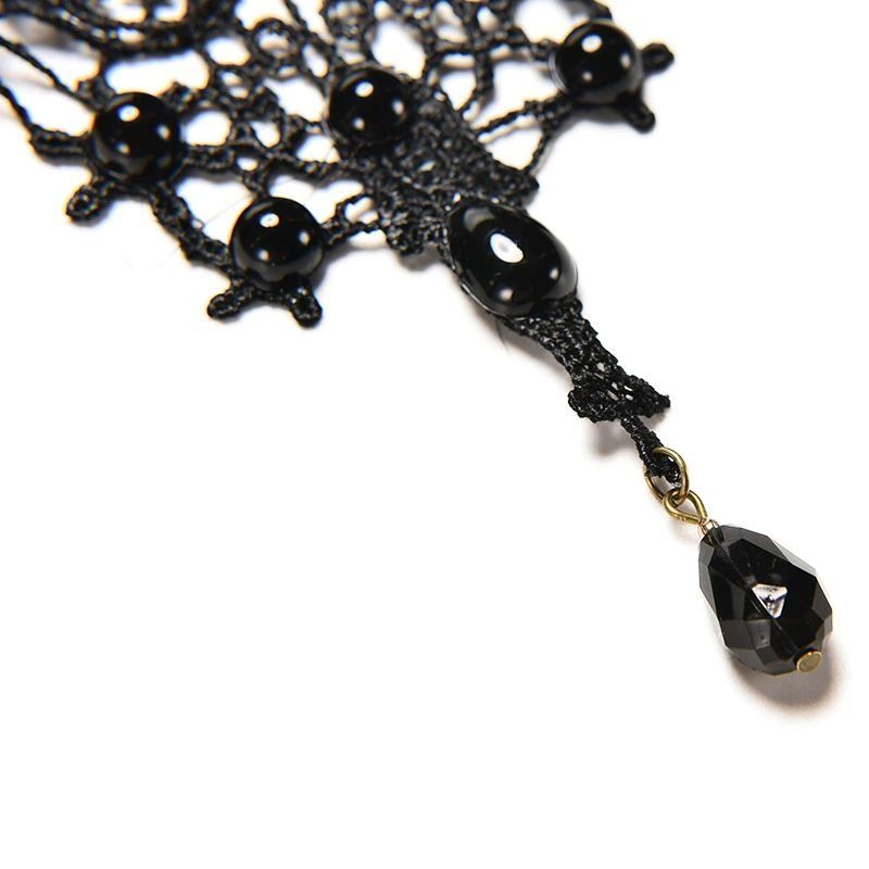 Gotic Halskette in schwarz in Halle